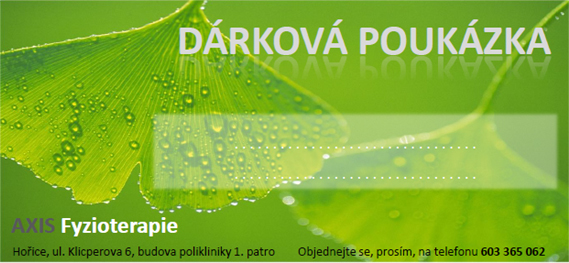 Dárkové poukazy